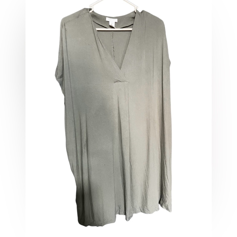 H&M Olive Green Oversized Dress